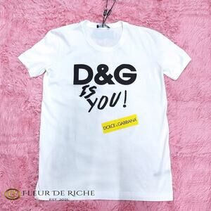 Dolce & Gabbana 'D&G Is You' T-shirt sz 40